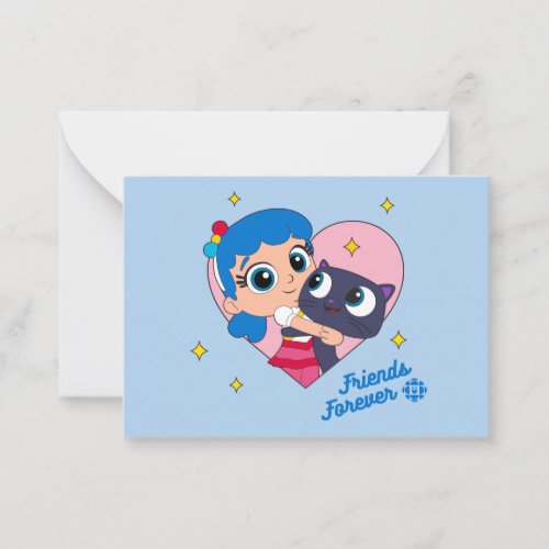 Bartleby _ Friends Forever Note Card