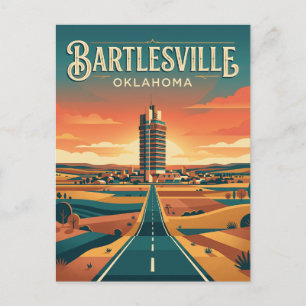 Bartlesville USA Postcard
