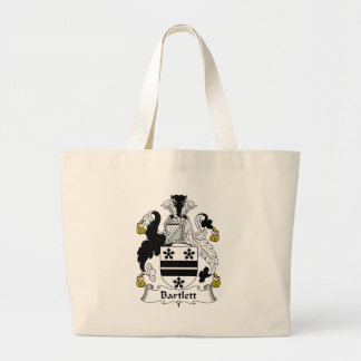 Bartlett Family Crest Large Tote Bag
