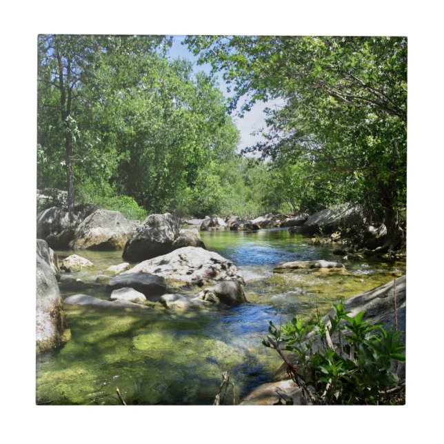 Barton Creek Crossing - Austin Texas Ceramic Tile (Front)