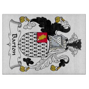 Barton Family Crest Cutting Board