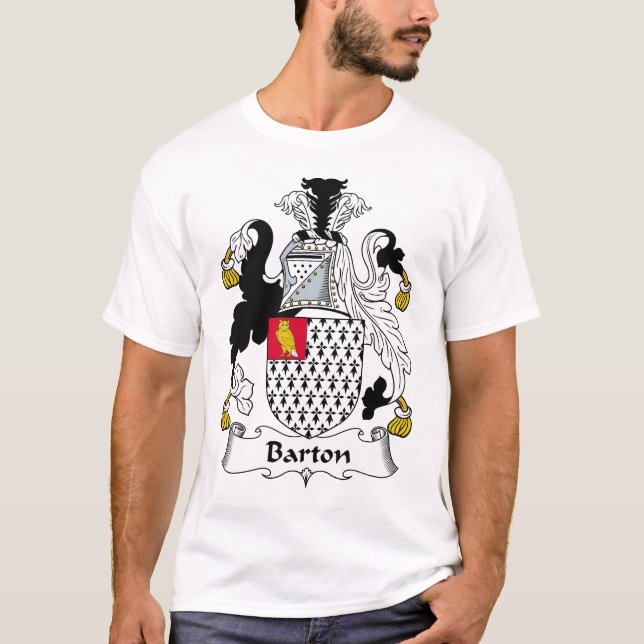 Barton Family Crest T-Shirt (Front)