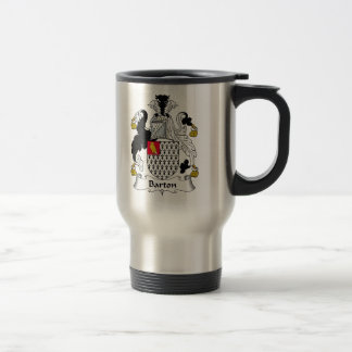 Barton Family Crest Travel Mug