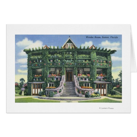 Bartow, Florida - Front View of the Wonder Cards (Front Horizontal)