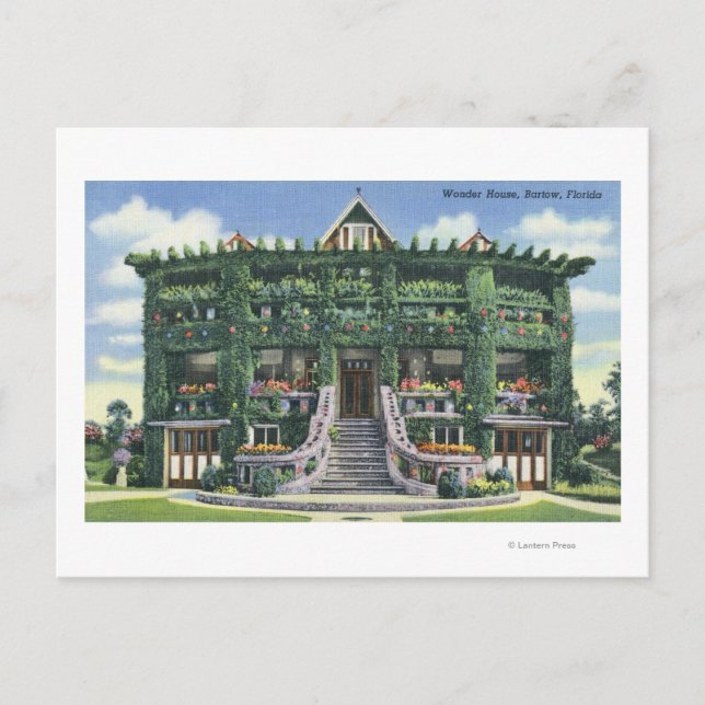 Bartow, Florida - Front View of the Wonder Postcard (Front)