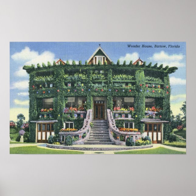Bartow, Florida - Front View of the Wonder Poster (Front)