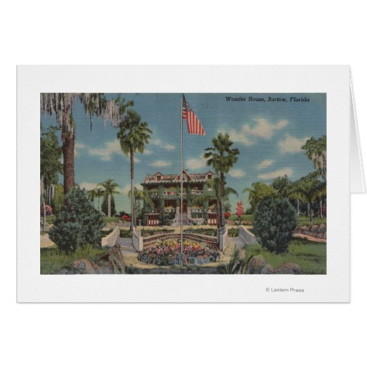 Bartow, Florida - View of Wonder House and Garde (Front Horizontal)