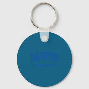 Bartow high school hs bartow fl vintage sports keychain