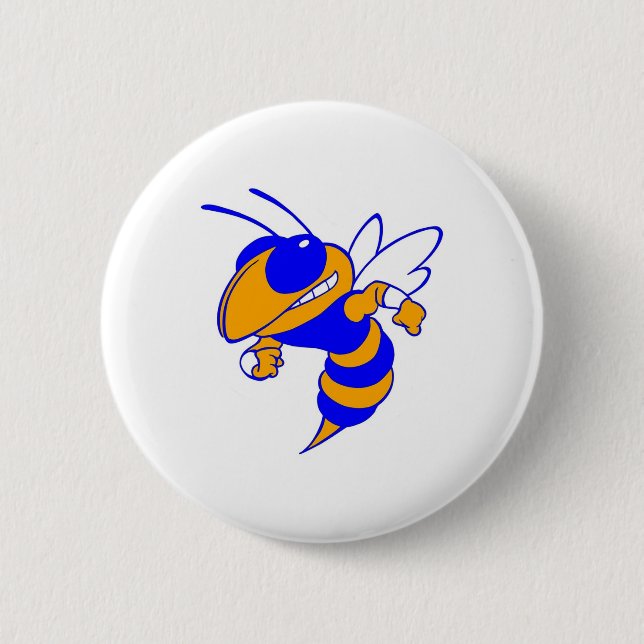 Bartow Yellow Jackets Button (Front)