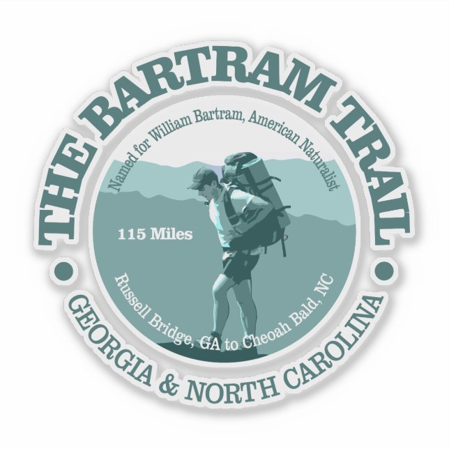 Bartram Trail (T) Sticker (Front)