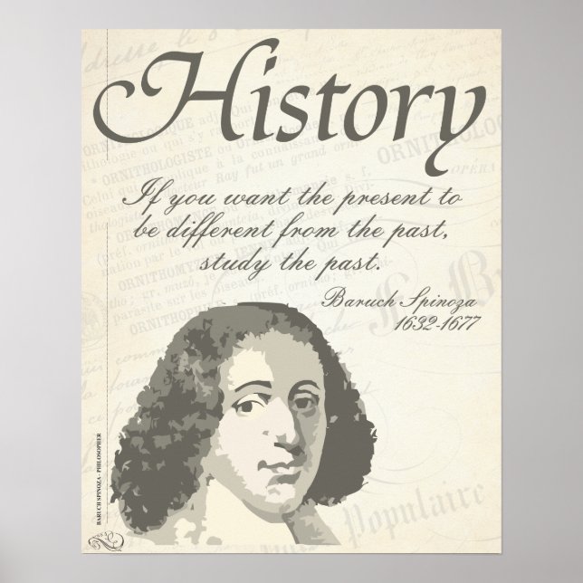 Baruch Spinoza [History] Poster (Front)