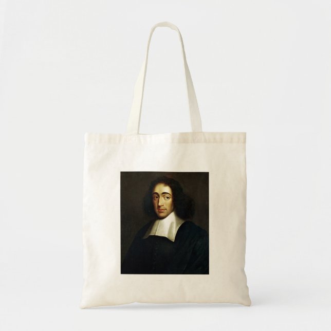 Baruch Spinoza Tote Bag (Front)