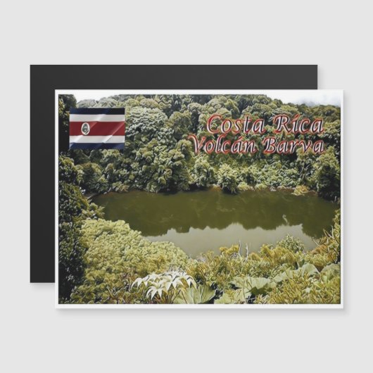 Barva Volcano - Costa Rica - (Front/Back)