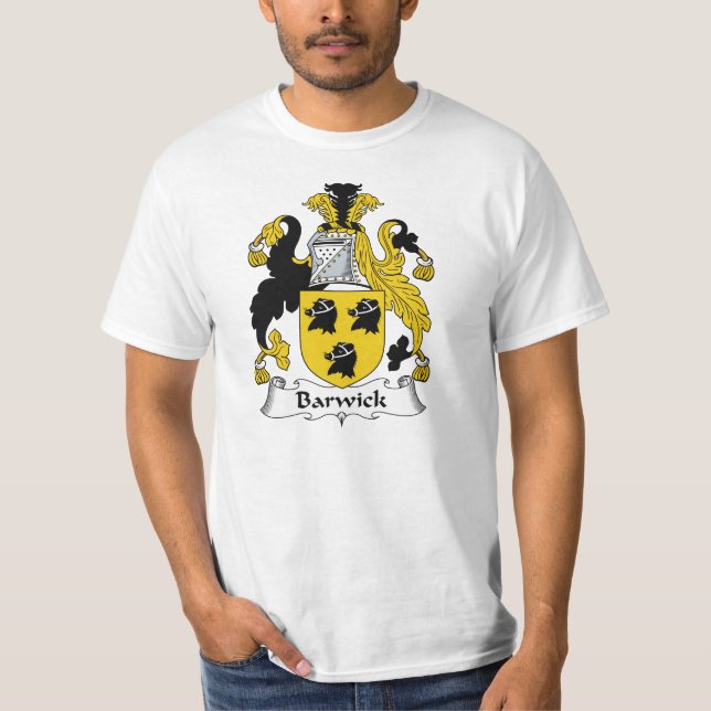 Barwick Family Crest T-Shirt (Front)