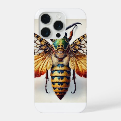 Barygnathella Insect 250624IREF115 _ Watercolor iPhone 15 Pro Case