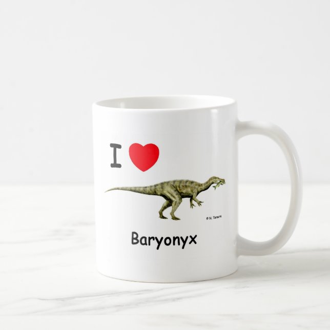 Baryonyx Coffee Mug (Right)