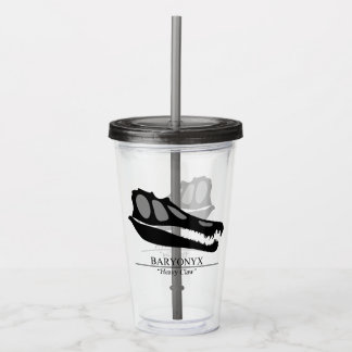 Baryonyx Skull Acrylic Tumbler