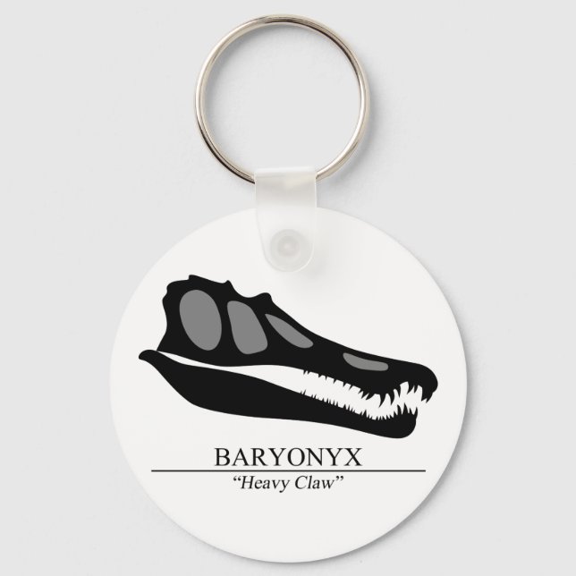 Baryonyx Skull Keychain (Front)