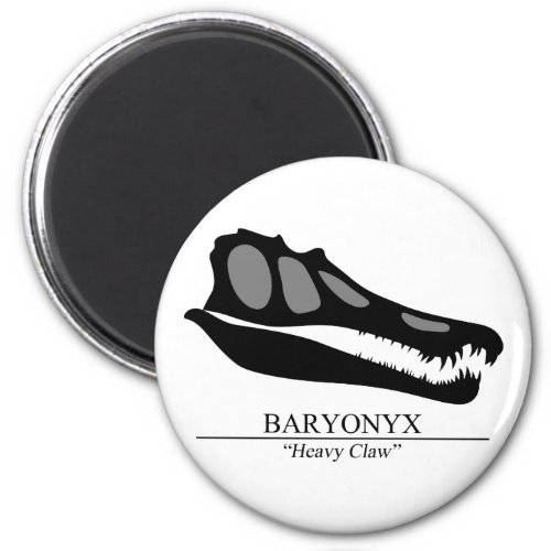 Baryonyx Skull Magnet