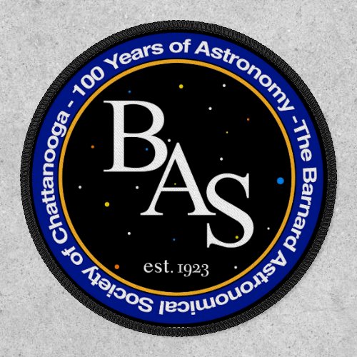 BAS 100 Year Logo Patch