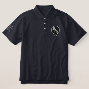 BAS Logo Embroidered Polo Shirt