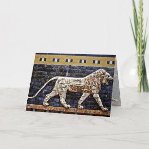 Bas Relief, Ishtar Lion Gate - Istanbul Card
