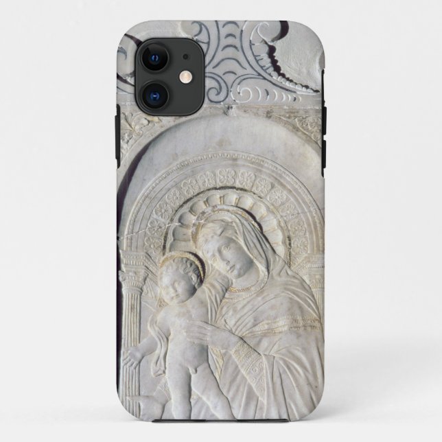 Bas-relief of a Madonna and Child (marble) Case-Mate iPhone Case (Back)