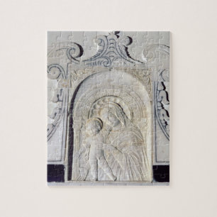 Bas-relief of a Madonna and Child (marble) Jigsaw Puzzle