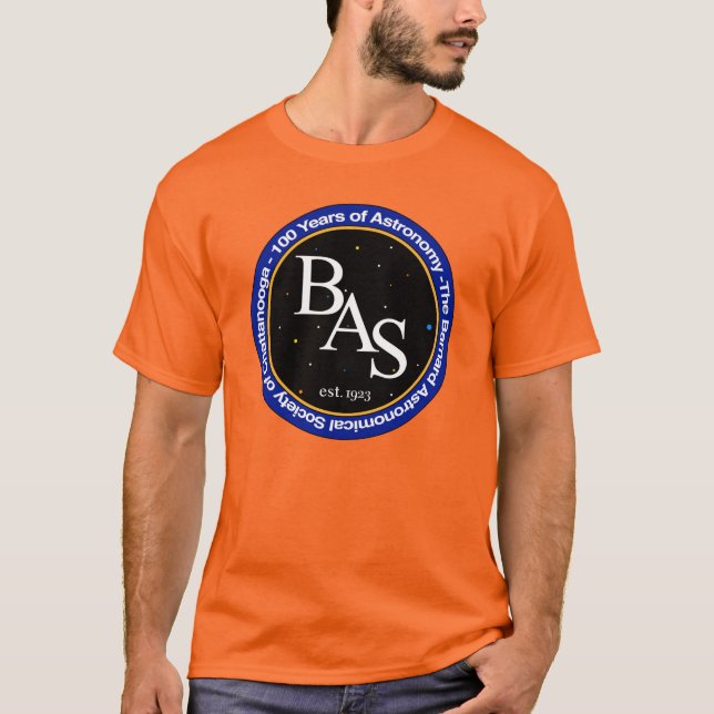 BAS T-Shirt with Large Logo on Front (Light Shirt) (Front)