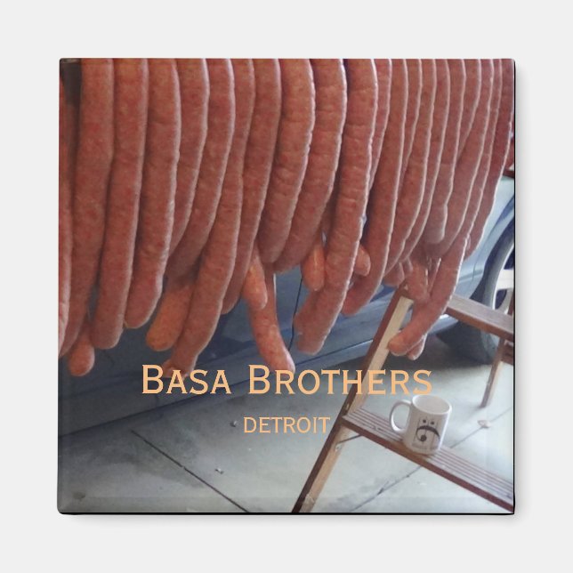 Basa Brothers Refrigerator Magnet (Front)