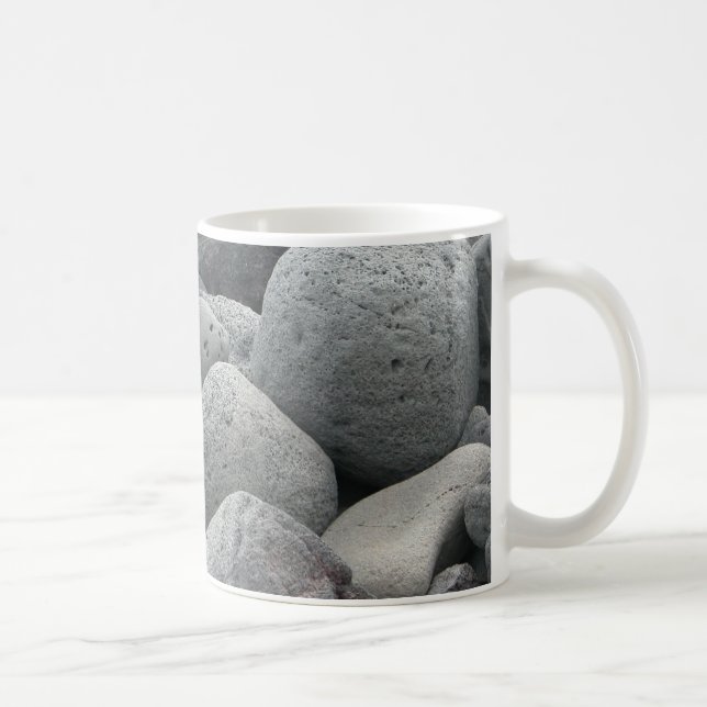 Basalt Cobbles Coffee Mug (Right)