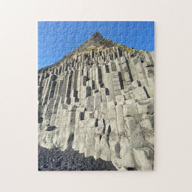 Basalt Columns at Reynisfjara Beach Jigsaw Puzzle (Vertical)