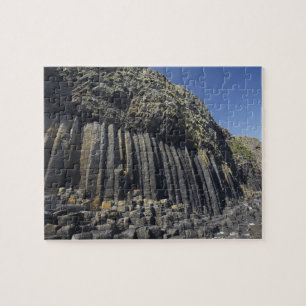 Basalt Columns by Fingal's Cave, Staffa, off Jigsaw Puzzle