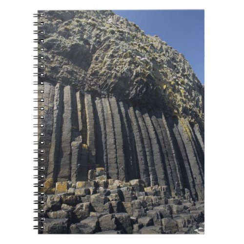 Basalt Columns by Fingals Cave Staffa off Notebook