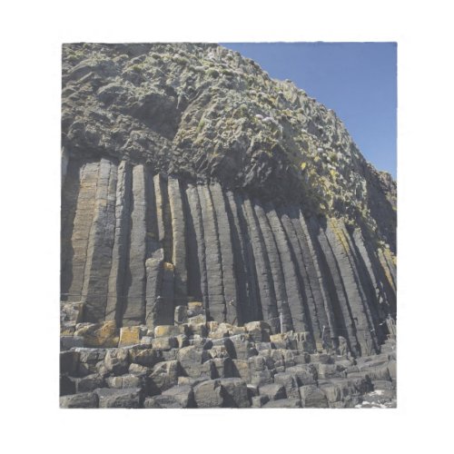 Basalt Columns by Fingals Cave Staffa off Notepad