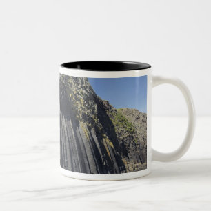 Basalt Columns by Fingal's Cave, Staffa, off Two-Tone Coffee Mug