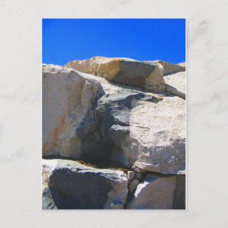 Basalt Rock Dike Geology Postcard