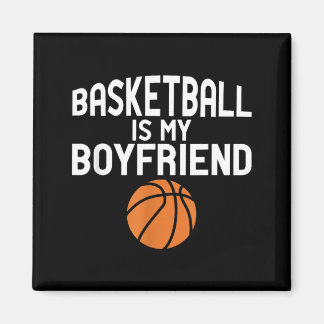 Basball Player Quotes - Basball Is My Boyfriend Magnet