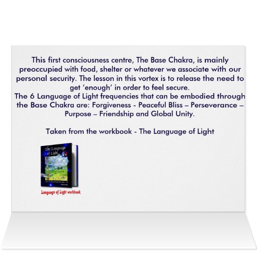 Base Chakra (Inside Horizontal (Top))