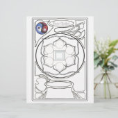Base Chakra drawing (Standing Front)