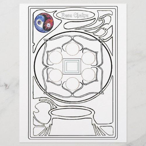 Base Chakra drawing Letterhead