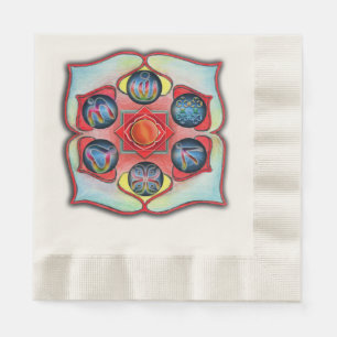 Base Chakra Paper Napkins