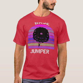 Base Jumper retro sunset design T-Shirt