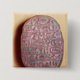 Base of a marriage scarab of Amenhotep III Button