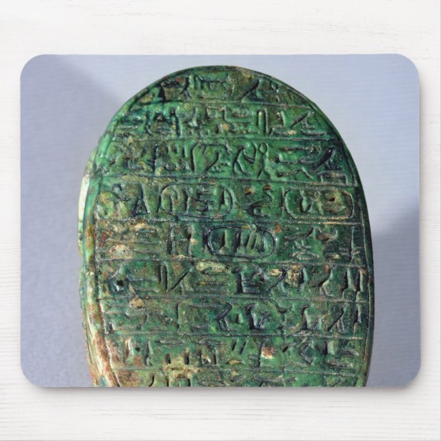 Base of a marriage scarab of Amenhotep III Mouse Pad (Front)