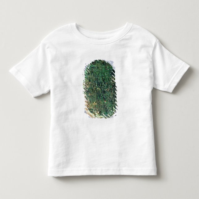 Base of a marriage scarab of Amenhotep III Toddler T-shirt (Front)