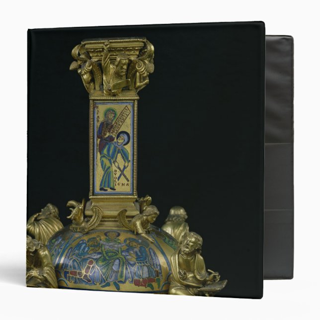 Base of the Cross of St. Bertin Binder (Front/Inside)