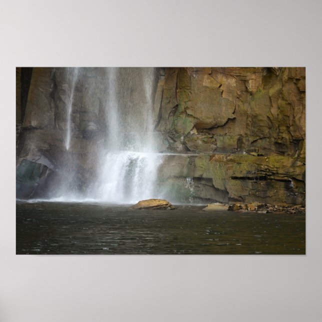 Base of Waterfall Poster (Front)