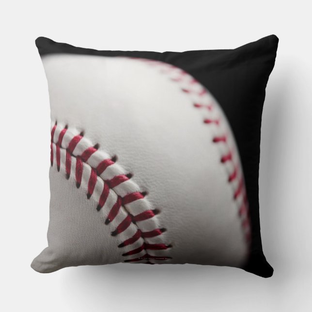 Baseball 2 throw pillow (Front)