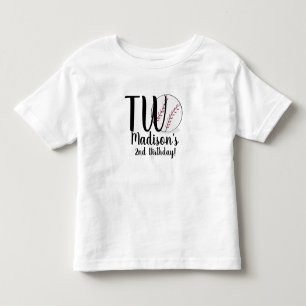Baseball 2nd Birthday Shirts for Baby